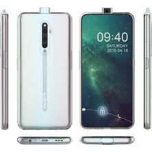 Zipax Oppo Reno 2z Kılıf Şeffaf Ince Esnek Silikon Kılıf Zipax-Süper