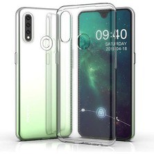 Zipax Oppo A31 Kılıf Şeffaf Ince Esnek Silikon Kılıf Zipax-Süper