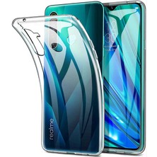 Zipax Oppo Realme 5i Kılıf Şeffaf Ince Esnek Silikon Kılıf Zipax-Süper