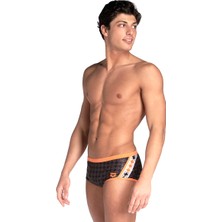 Arena 50TH Swim Low Waist Erkek Siyah Yüzücü Düşük Bel Mayo 006191503