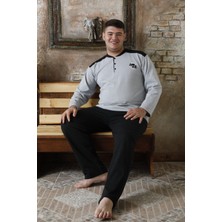 Sude Homewear Büyük Beden 2 Iplik Erkek Pijama Takımı