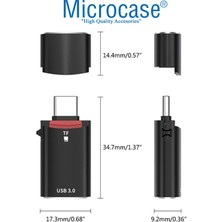 Microcase Type-C To USB 3.0 Çoğaltıcı Hub Kart Okuyuculu USB Otg Sd/tf - AL4156