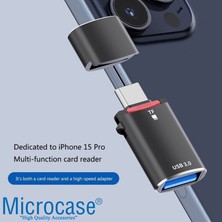 Microcase Type-C To USB 3.0 Çoğaltıcı Hub Kart Okuyuculu USB Otg Sd/tf - AL4156