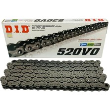 Did 520-118 Oring 2021-2022 KTM 890 Duke Uyumlu Zincir Oring Çelik Renk