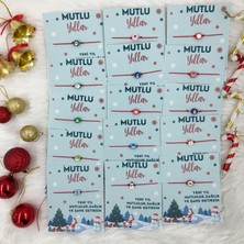Özene Bezene Yılbaşı Figürlü Yeni Yıl 20 Adet Bileklik