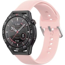 Quse Amazfit Pace Uyumlu Silikon Kordon Kum Pembesi