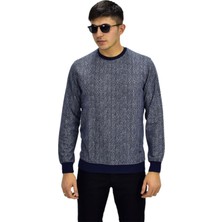 Raymons Erkek Spor Sıfır Yaka Sweatshirt R2266 BGL-ST03183