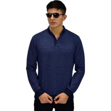 Raymons Erkek Polo Yaka Sweatshirt R2254 BGL-ST03197