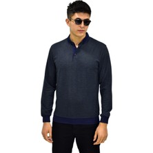 Raymons Erkek Polo Yaka Sweatshirt R2255 BGL-ST03201