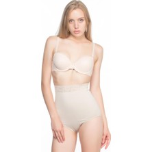 Emay Ten 2028 Dantelli Yüksek Bel Slip Korse