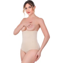 Emay Ten 2080 Yüksek Bel Çıtçıtlı Slip Korse
