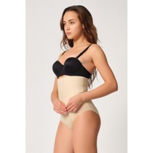 Emay Ten 2945 Tül Karyokalı Slip Lazer Korse