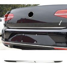 ZNZ Oto Aksesuar Vw Passat B8 Krom Bagaj Alt Çıtası 2014-2019 P. Çelik