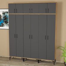 Kalender Dekor Alba-1-3-3-4-4-4 Portmanto Vestiyer Ayakkabılık ALB06