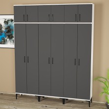 Kalender Dekor Alba-1-3-3-4-4-4 Portmanto Vestiyer Ayakkabılık ALB14