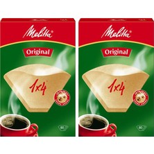 Melitta Classic Brown Filtre Kağıdı 1x4/80'li 2'li Paket 160 Adet