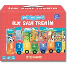 İlk Sayı Trenim – İlk Doktor Çantam - Ayı Bogi – Bebeğimle Bir Gün 4 Kitap