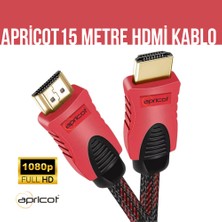 Apricot AP-HDK15 Örgülü 15M HDMI Kablo