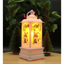 Knittingtr Yılbaşı Noel Işıklı Fener Lamba Merry Christmas