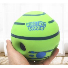 Raikou Interaktif Köpek Topu Wobble Wag Giggle kızdırma topu interaktif köpek oyuncak eğlenceli Giggle sesler