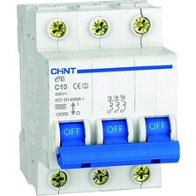 Chint Eb Serisi / 3 Kutuplu 4,5ka / C Tipi 32A Oto