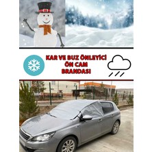 Kumraldede Hyundaı Getz Ölçülerine Uyumlu Ön Cam Kar ve Buz Brandası