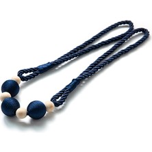 bebekokusu Ege’nin Atölyesinden Perde Aksesuarı Şık Toplu 95 cm 3 Top 4 Boncuk