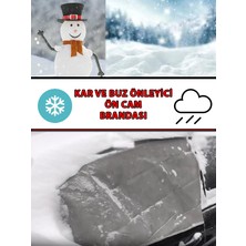 Kumraldede Volvo S4O Ölçülerine Uyumlu Ön Cam Kar ve Buz Brandası