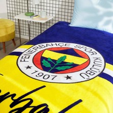 Nonamee Lisanslı Fenerbahçe Sarı Lacivert Battaniye