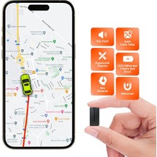 Turkotek R11 Araç Motosiklet Kablosuz Mıktanıslı Şarj Edilebilir Mini Gps Takip Cihazı