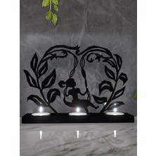 M&c Concept Love 3'lü Metal Mumluk - Siyah