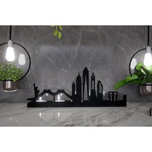 M&c Concept City 5'li Metal Mumluk - Siyah