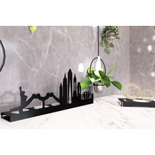 M&c Concept City 5'li Metal Mumluk - Siyah