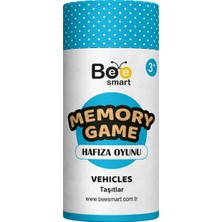 Bee Smart Memory Game Vehicles - Ahşap Araçlar