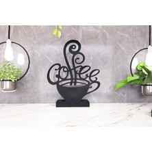 M&c Concept Coffee Model -1 Tekli Metal Mumluk - Siyah