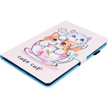 YKD Store Samsung Galaxy Tab S7 2020 SM-T870 / SM-T875 Kılıf Kedi Kardeşler (Yurt Dışından)