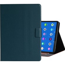 YKD Store Samsung Galaxy Tab A8 Için Deri Tablet Kılıfı 10.5 2021 Koyu Yeşil (Yurt Dışından)