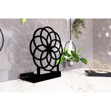 M&c Concept Motif Model -1 Tekli Metal Mumluk - Siyah