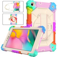 YKD Store Samsung Galaxy Tab Için A.8.0 (2019) T290/T295 Silikon+Pc Case Renkli Mint (Yurt Dışından)