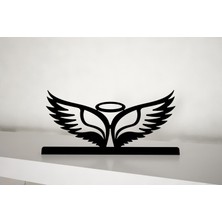 M&c Concept Angel Metal Masa Süsü - Biblo - Siyah
