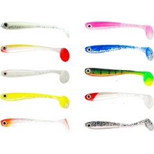 Fujin Bomb Shad 85MM Silikon Balık