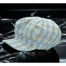 Shopiolog Kadın Kışlık Kaşe Yünlü Dökümlü Şapka Kasket