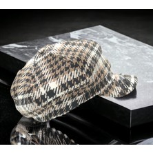 Shopiolog Kadın Kışlık Kaşe Yünlü Dökümlü Şapka Kasket