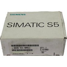 6ES5431-8MA11 431-8 Dıg. Input 8dı, DC24V, Float.