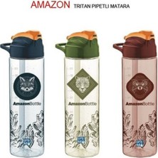 Gıpta Amazon Pipetli 630 Ml Tritan Matara
