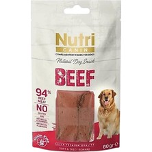 Nutri Canin Sığır Etli Tahılsız Nutri Canin 80gr Köpek Ödülü 14 Adet
