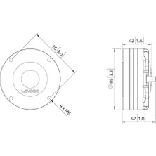 Lavoce DN10.17 Neodymium Tweeter