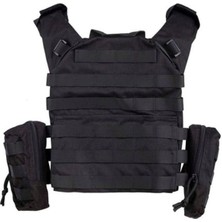 Vav ATTAC02 Airsoft Vest Siyah Hücum Yeleği