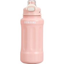 Shuangyou 800ML.PASLANMAZ Çelik Termos Bardak Portatif Kettle-Siyah (Yurt Dışından)