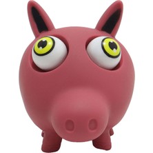 MEGA Stres Giderici Squeeze Hayvanlar Kırmızı Domuz